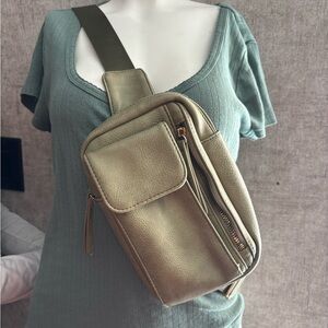 Men's Olive Belt Bag